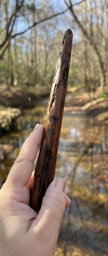 Handmade old fence post - handmade,
